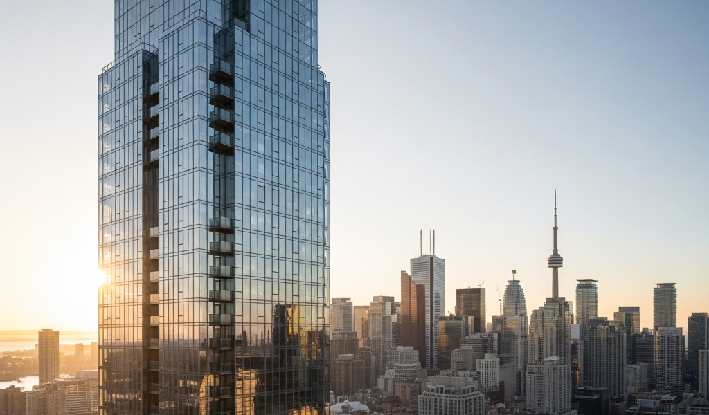 Forma's Reflective Cladding Hints at Toronto Skyline Impact