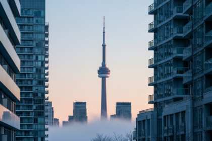 Toronto's December Glow: A Moment of Urban Tranquility