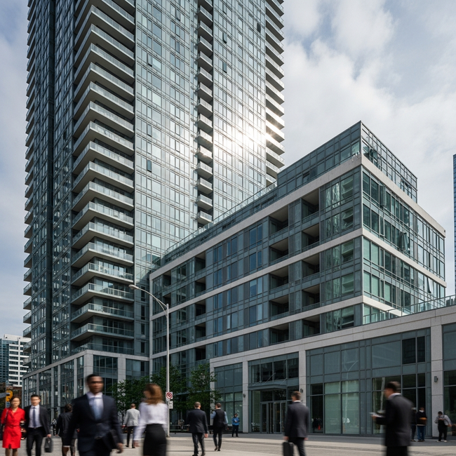 Downtown Toronto Condo Rentals Surge Amid Return-to-Office Push