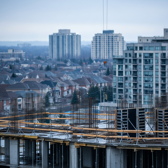 GTA Housing Starts Slide: Construction Momentum Fades?
