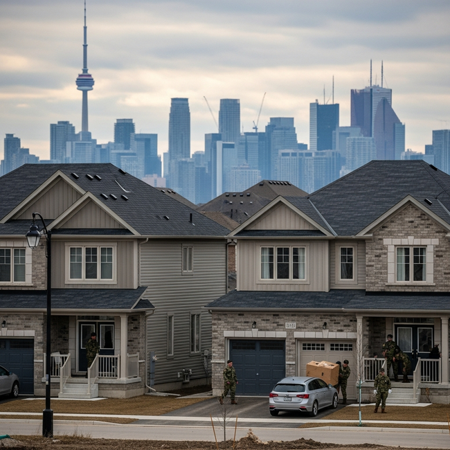 Federal Investment Boosts Housing for Armed Forces; GTA Impact?
