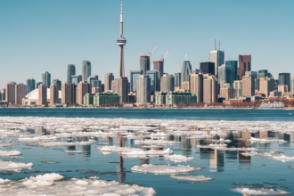 Toronto Harbour Thawing: Spring Signals New Beginnings