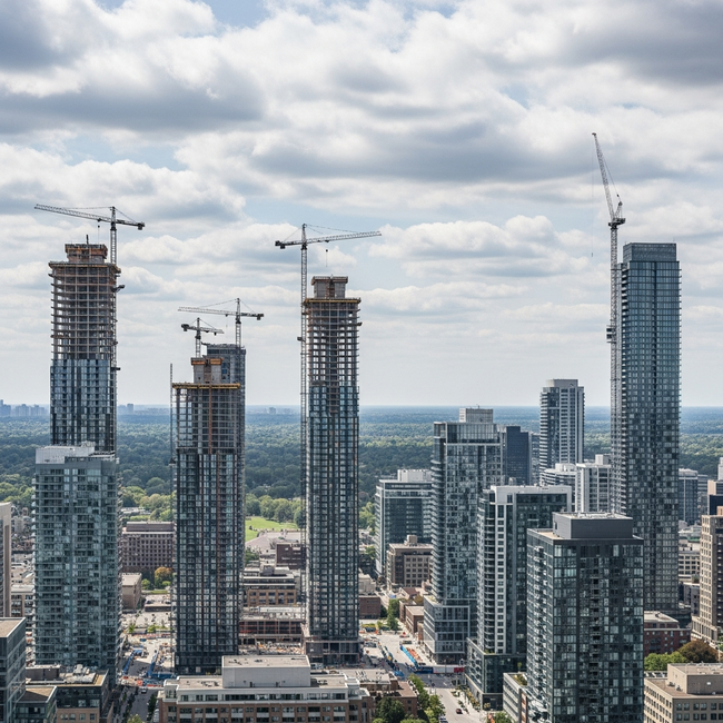 GTA Housing: Condo Pipeline Weakens Despite 2025 Starts Rise