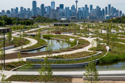 Biidaasige Park Expansion Nears Completion in Toronto's Port Lands