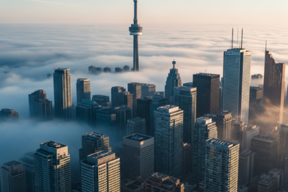 Toronto’s Skyline: A View Through the Mist
