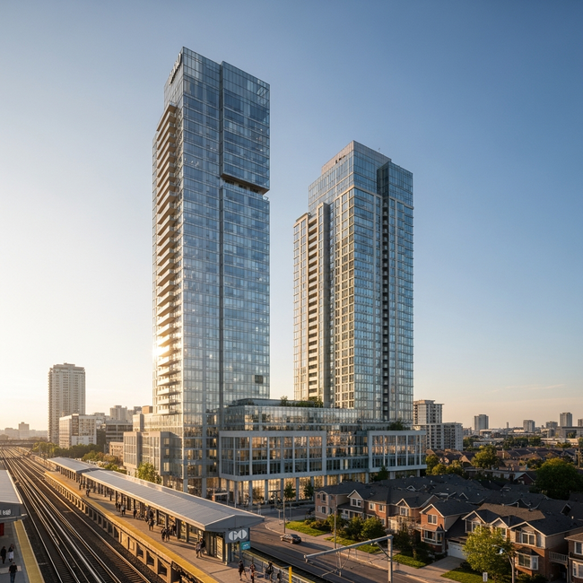 Weston Village Proposal Scales Up to 45 Storeys