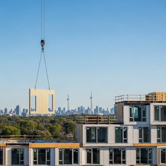 CMHC Boosts Prefab Housing: New Financing Options Arrive