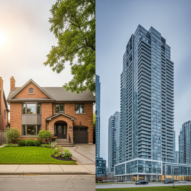 Toronto’s Housing Split: Why Detached Homes Are Outpacing Condos