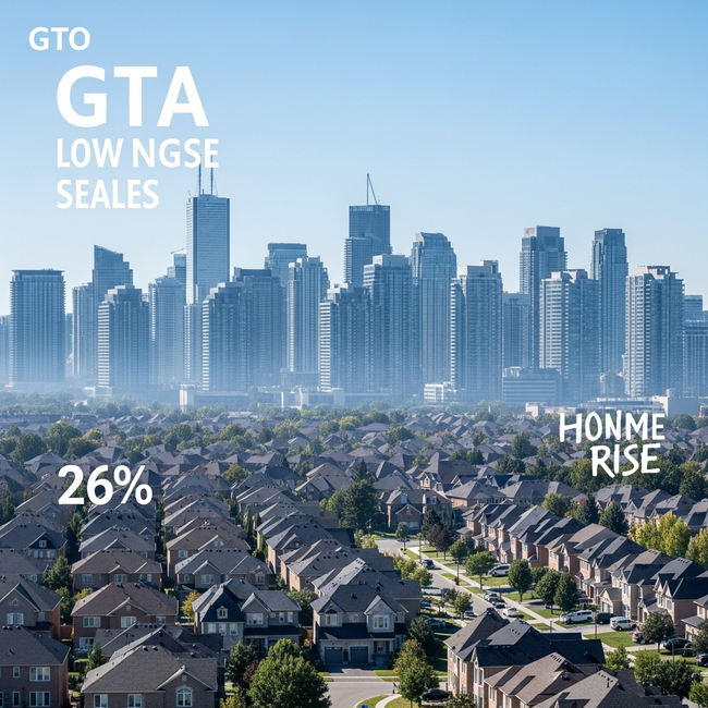 GTA Low-Rise Sales Surge 26%: Is the Condo Market Stuck in Neutral?