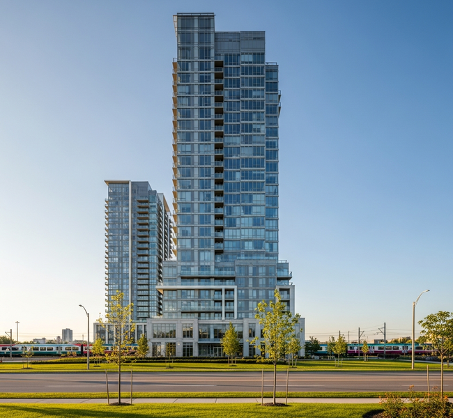 Burlington’s Vertical Shift: New 25-Storey Tower Proposed Near GO