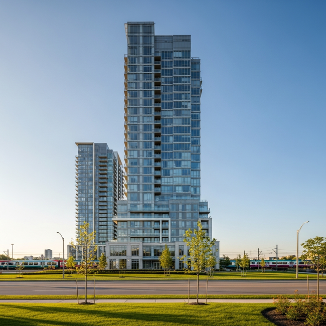 Burlington’s Vertical Shift: New 25-Storey Tower Proposed Near GO