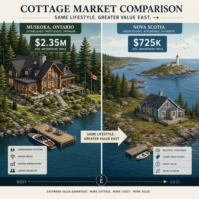 Cottage Prices Surge 60-100%: Why GTA Buyers Are Looking East