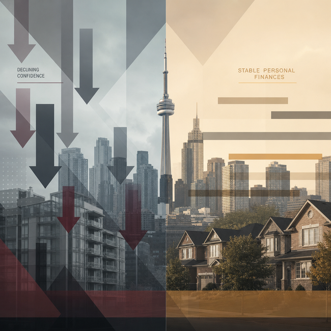 Housing Confidence Drops 5% in a Month as GTA Buyers Grow Uncertain