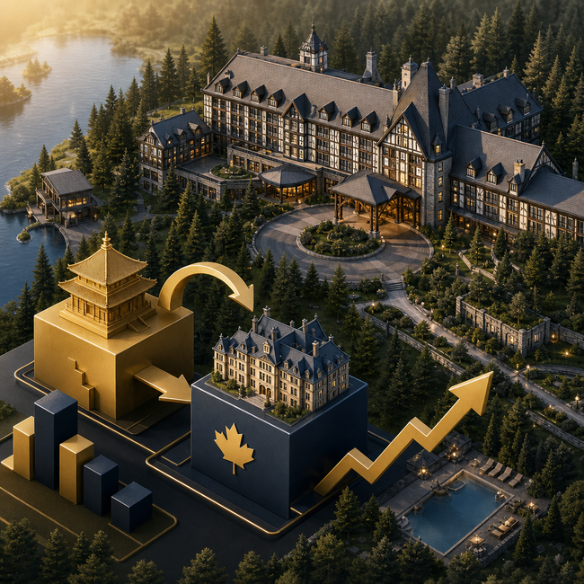Texas Hospitality Giant Acquires Iconic Quebec Resort from Chinese Developer's Bankruptcy