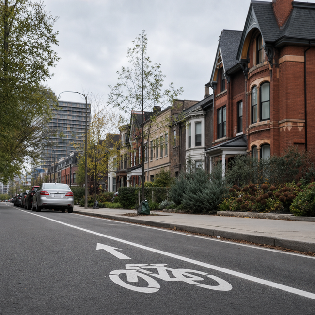 How Toronto's Bike Lane Wars Are Reshaping Neighborhood Values